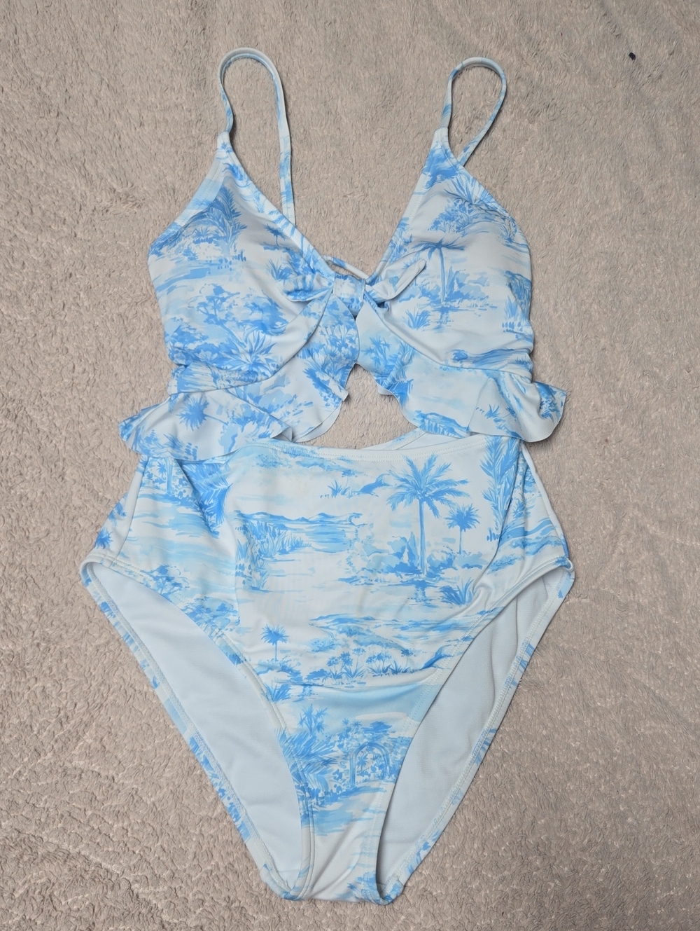 🌴 HURLEY Tropical One-Piece Swimsuit